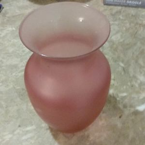 PINK COLORED  VASE